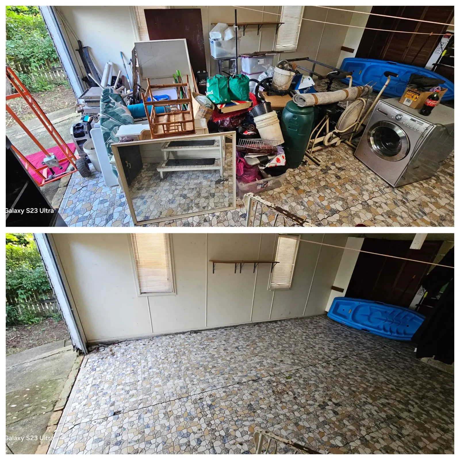 Rubbish removal job in Brisbane