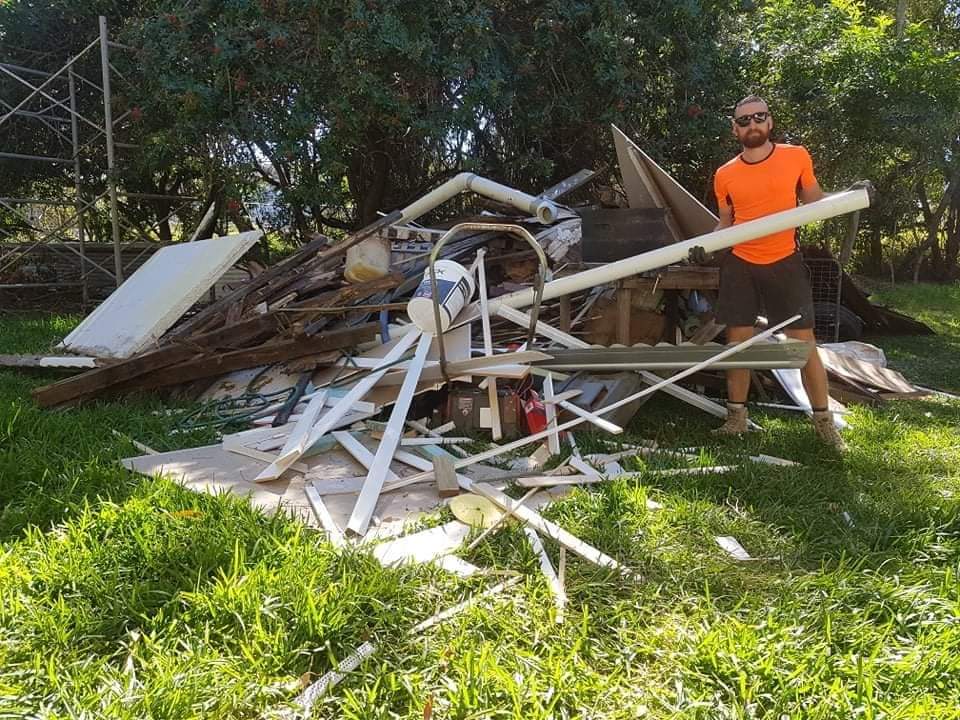 Rubbish removal job in Brisbane