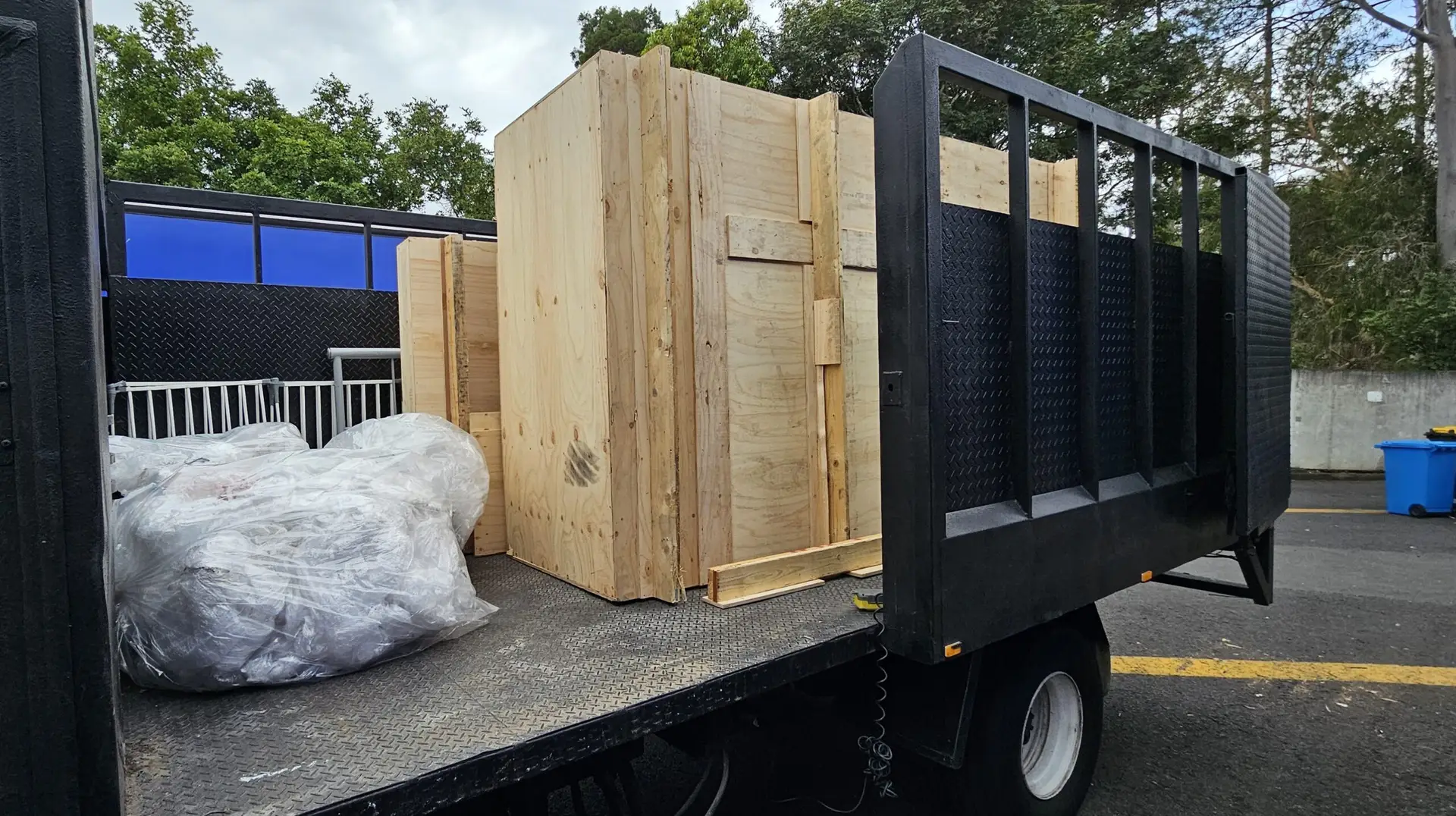 Commercial rubbish removal job in Brisbane