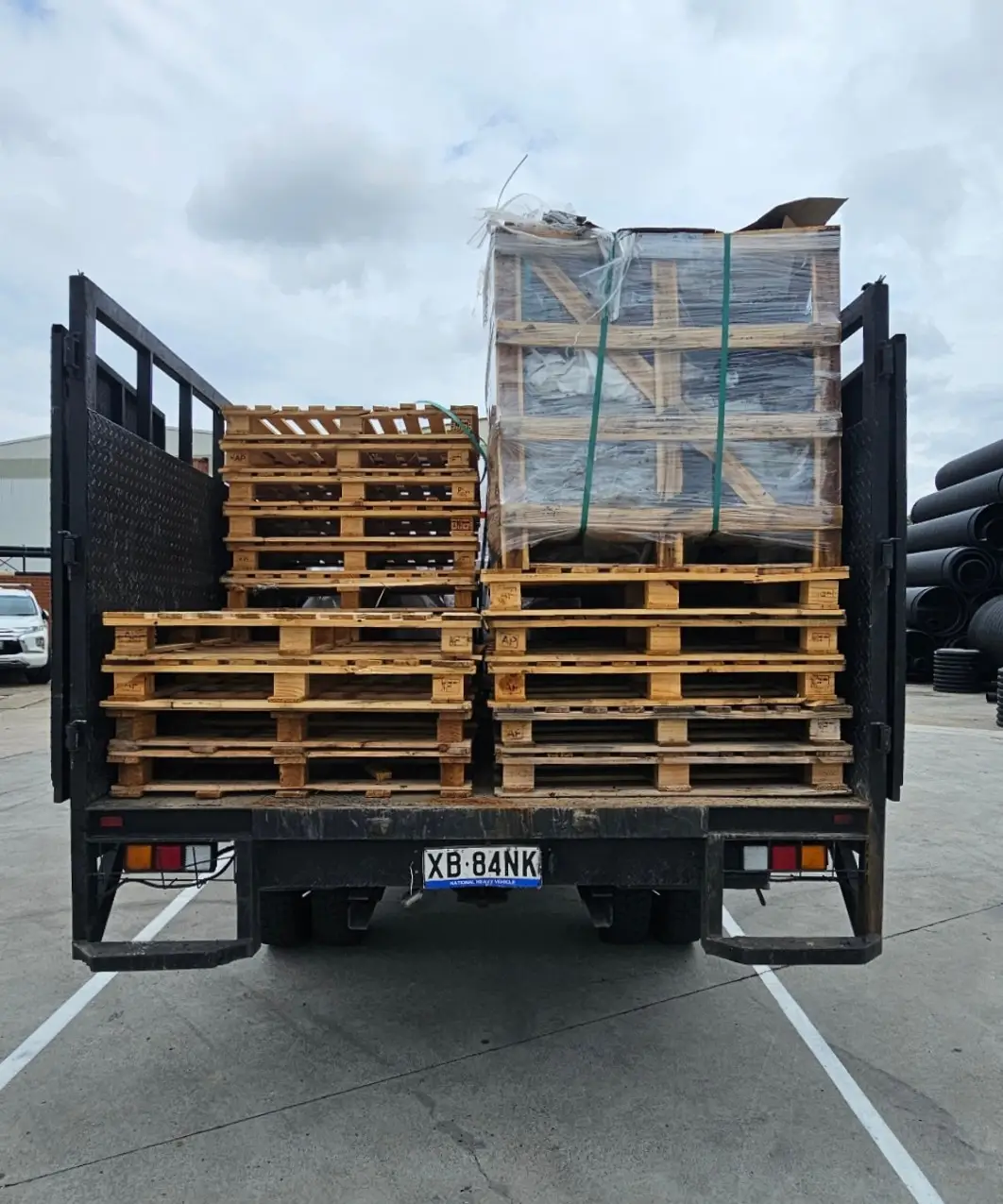 Commercial rubbish removal job in Brisbane