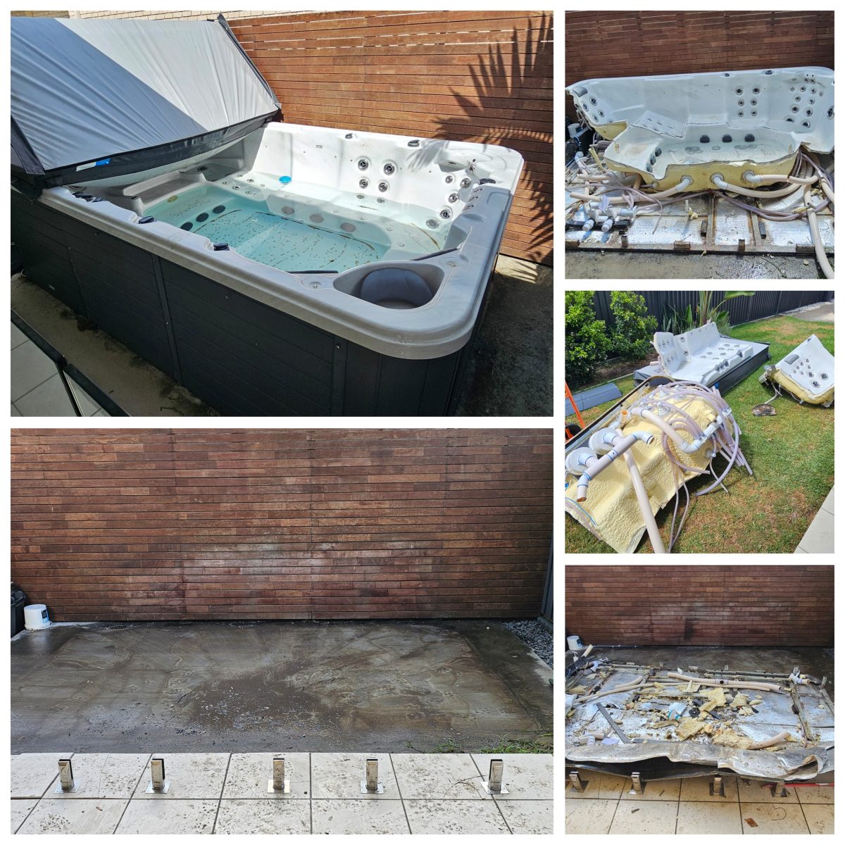 Spa removal Brisbane